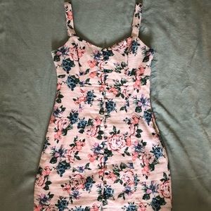flower designed dress